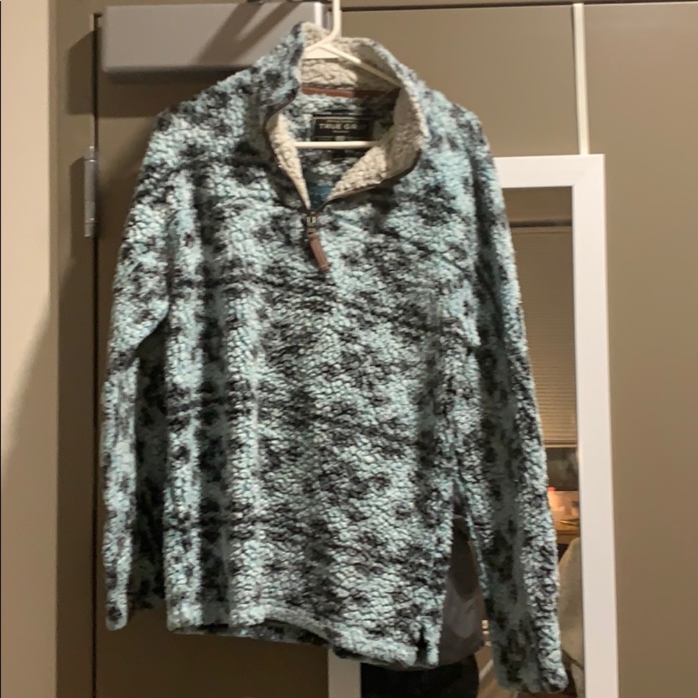 True Grit Blue Sherpa